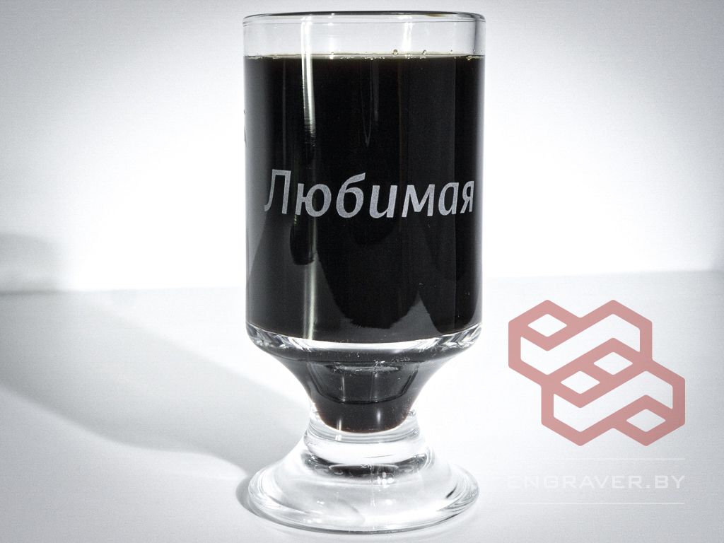 Гравировка на стеклянных чашках Минск и вся Беларусь