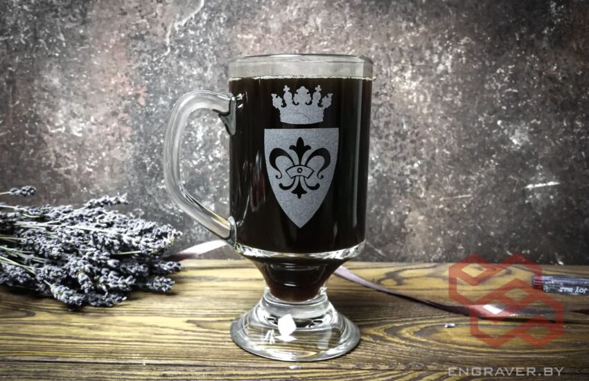 Гравировка на стеклянных чашках Минск и вся Беларусь